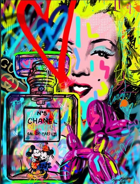 Chanel pop art images